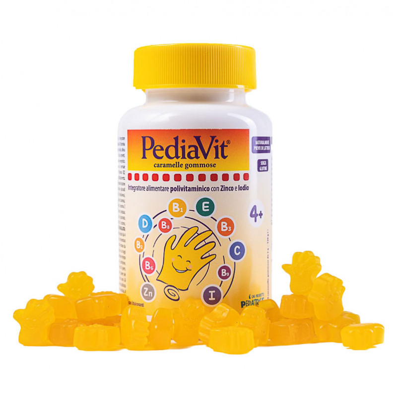 Pediavit caramelle gommose 60 pezzi da 2 g