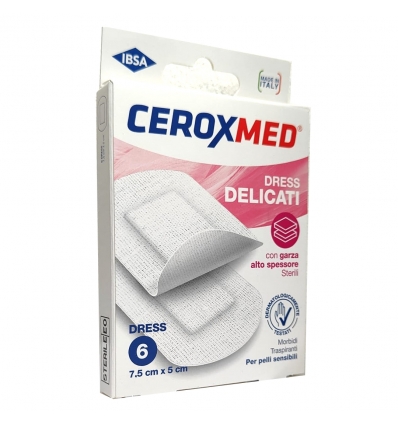 Ceroxmed Compressa Dress Delicati 7,2x5 cm 6 Dress