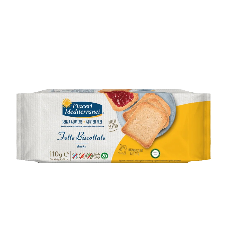 Piaceri mediterranei fette biscottate 110 g