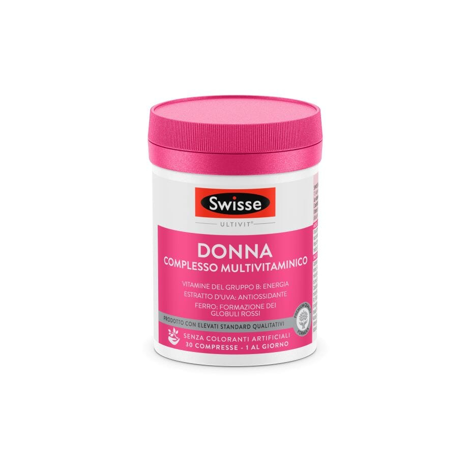 Swisse Donna Integratore Con Complesso Multivitaminico 30 Compresse
