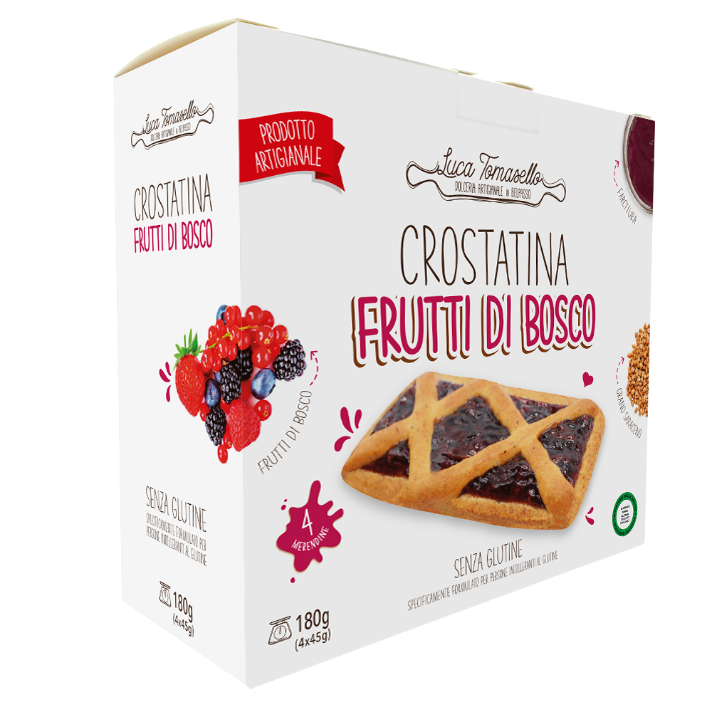 Crostatina frutti di bosco180 g