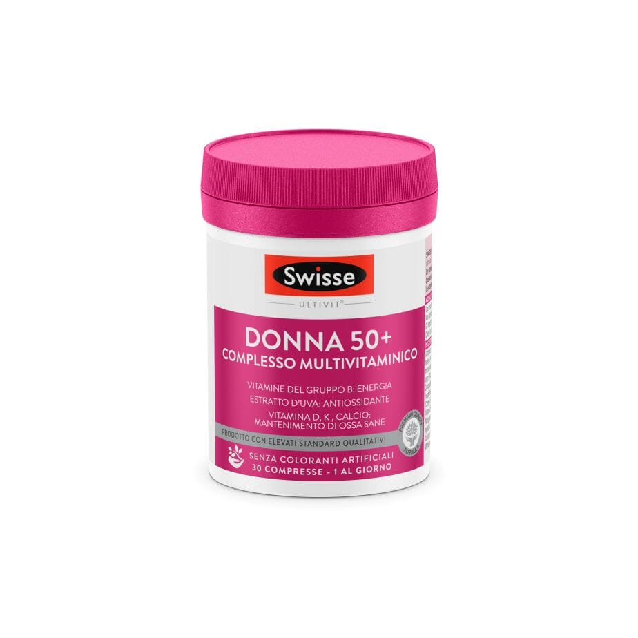 Swisse Donna 50+ Integratore Multivitaminico 30 Compresse
