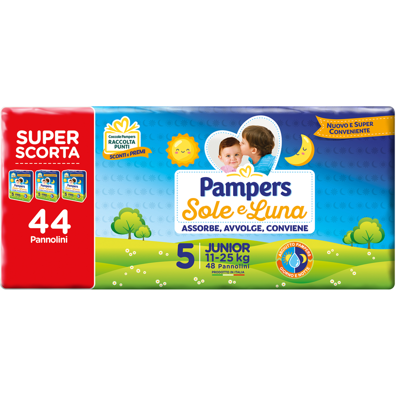 Pampers Sole e Luna Junior 5 11-25kg