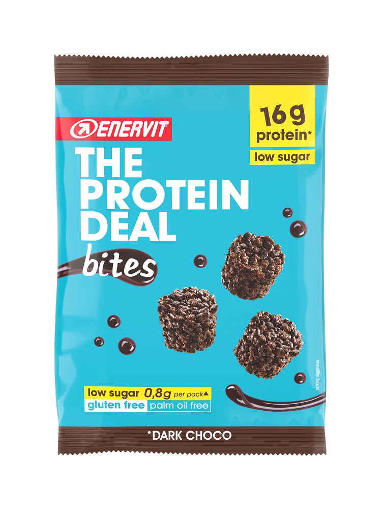 Enervit Bites Snack Proteico Cioccolato Fondente 53 gr