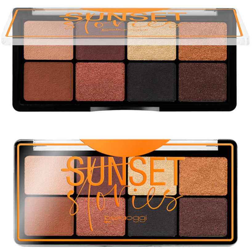 Sunset stories gold smokey palette deep nude