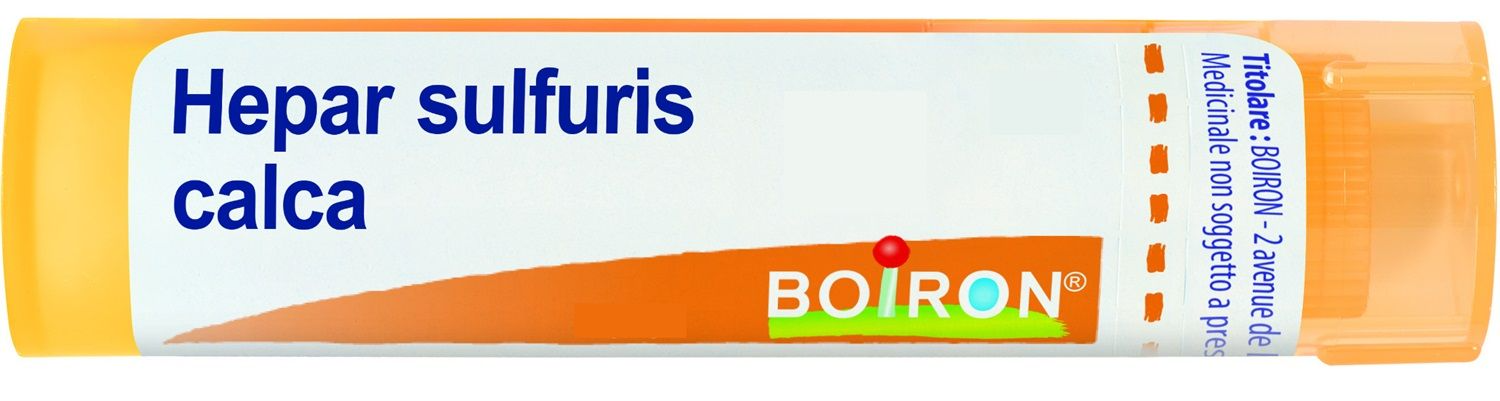 BO.HEPAR SULFURIS CALC*10MK GL
