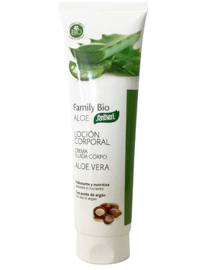 Santiveri Family Bio Crema Fluida Corpo Aloe Vera