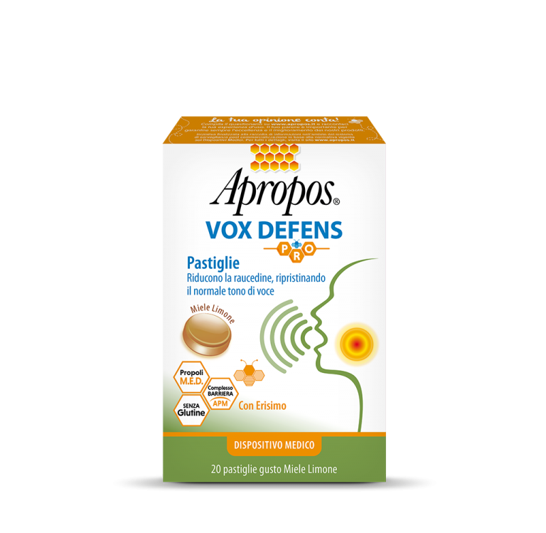 Apropos Vox Defens Miele & Limone 20 Pastiglie
