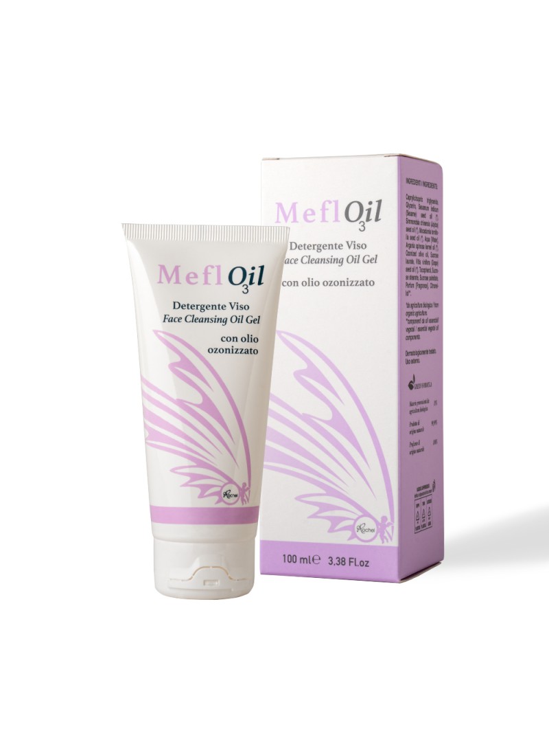 Mefloil olio gel detergente viso olio oliva ozonizzato 100 ml