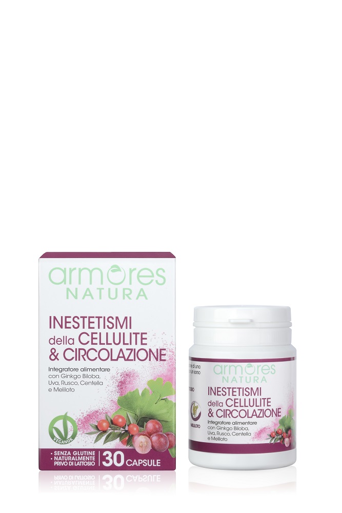 Armores Natura Integratore Inestetismi della Cellulite & Circolazione 30 capsule