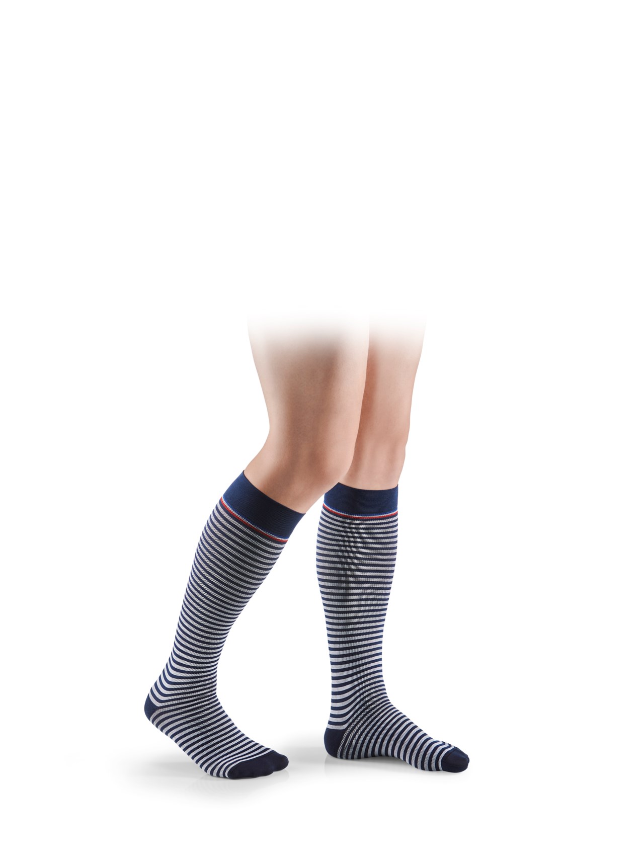 Sigvaris traveno gambaletto taglia 5 44-45 punta chiusa marine 10