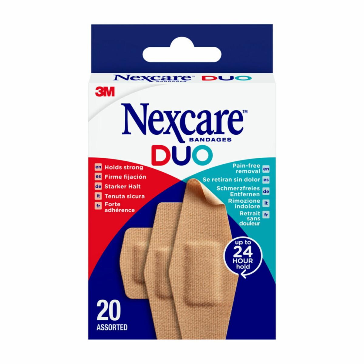NEXCARE DUO CER ASSORT 20PZ