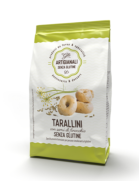 Gli artigianali senza glutine tarallini semi di finocchio 100 g