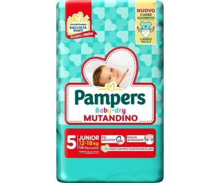 Pampers Baby Dry Mutandino 5 Junior