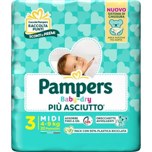 Pampers Baby Dry 3 Maxi 4-9kg