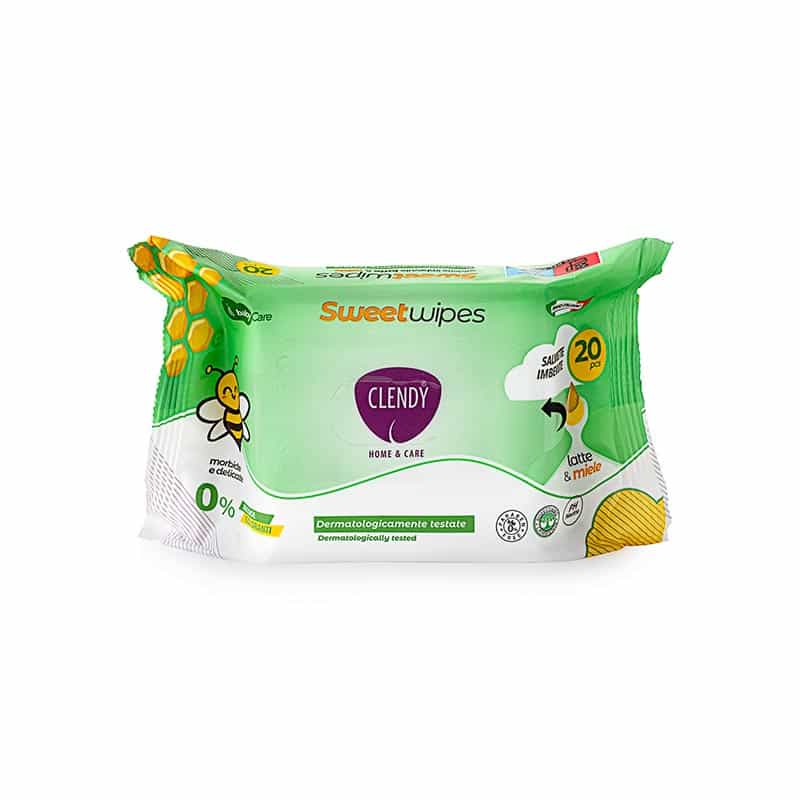 CLENDY SALV BABY L/MIELE 20 PZ