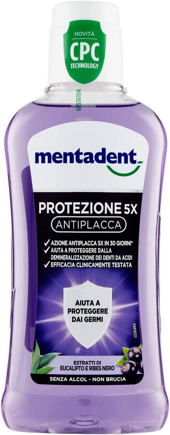 MENTADENT COLL A/PLACCA 400 ML