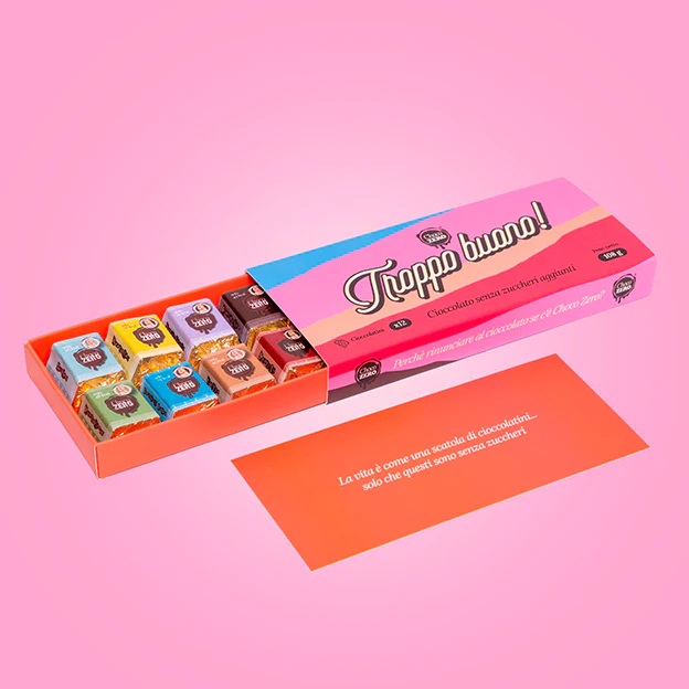 Choco zero troppo buono cioccolatini misti 12 pezzi