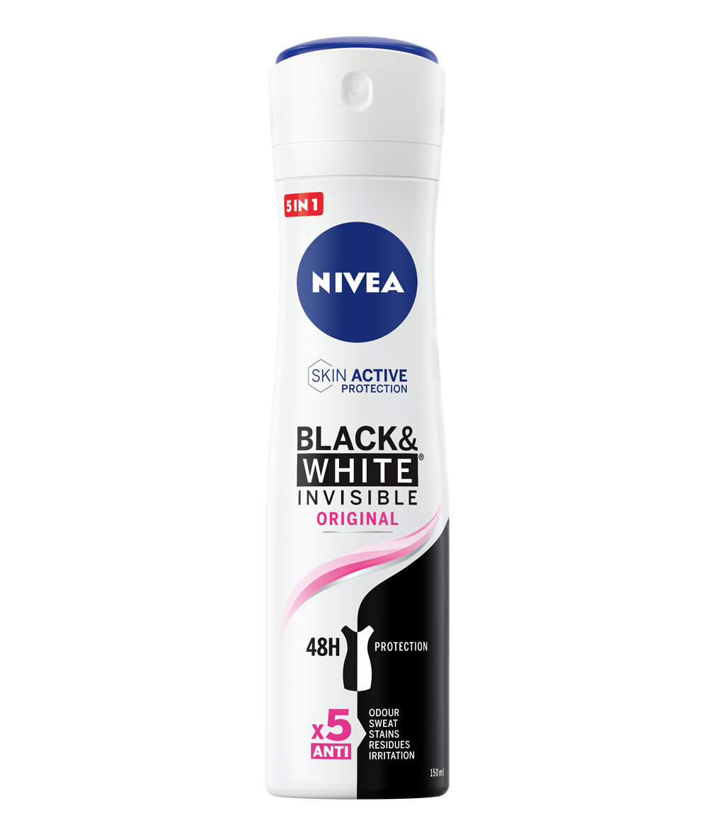 NIVEA DEO AID SPR BLACK&WHITE 150