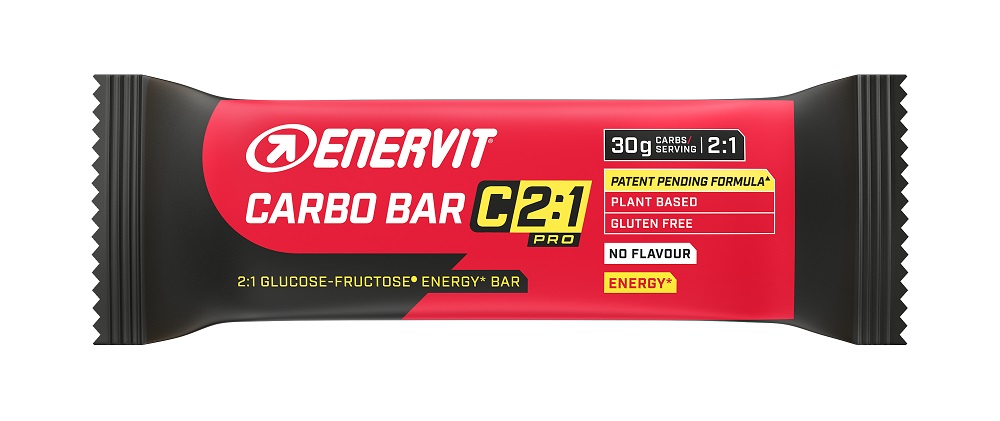 Enervit Carbo Bar C2:1 Pro Barretta Energetica Senza Gusto 50 gr
