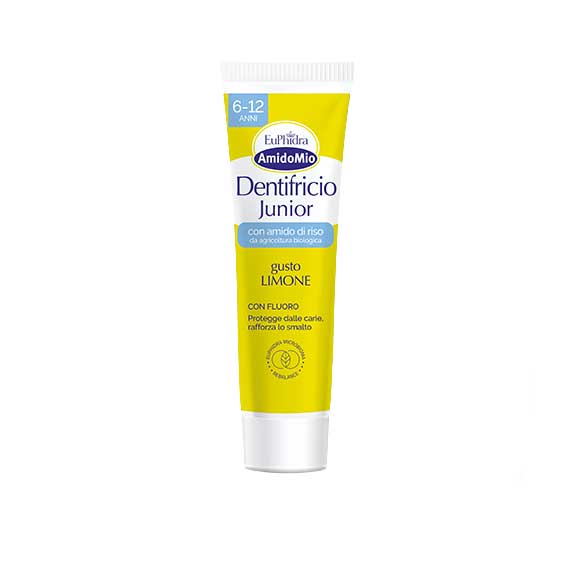 Euphidra Dentifricio Junior Anticarie Gusto Limone 50 ml