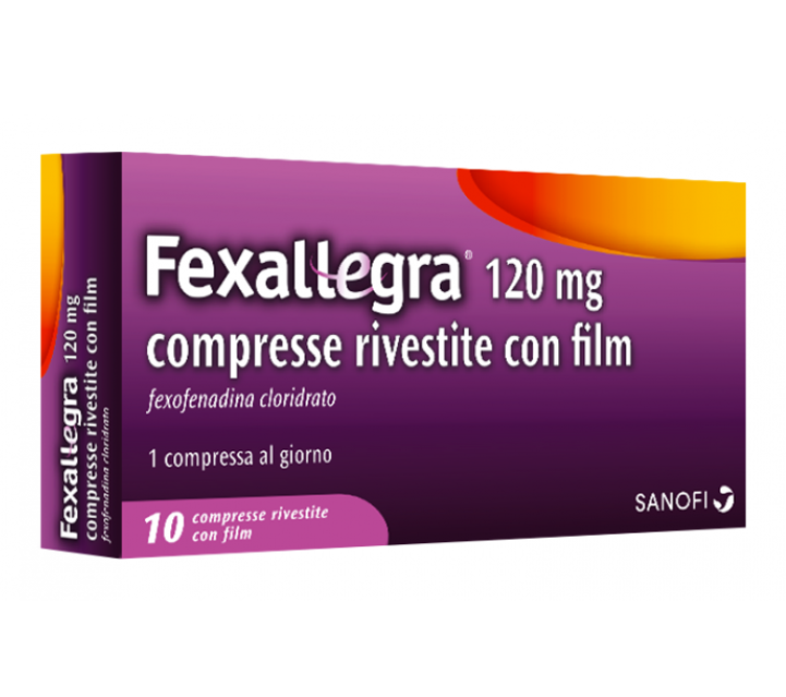 FEXALLEGRA*120mg 10 Cpr PSI