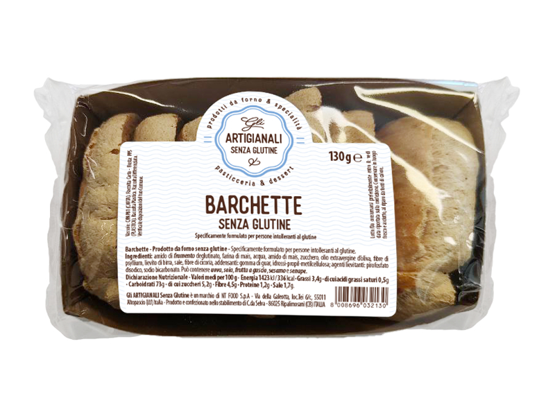 Gli artigianali barchette 130 g