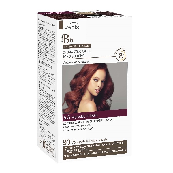 Vebix phytamin ph color 5,5 mogano chiaro 125 ml