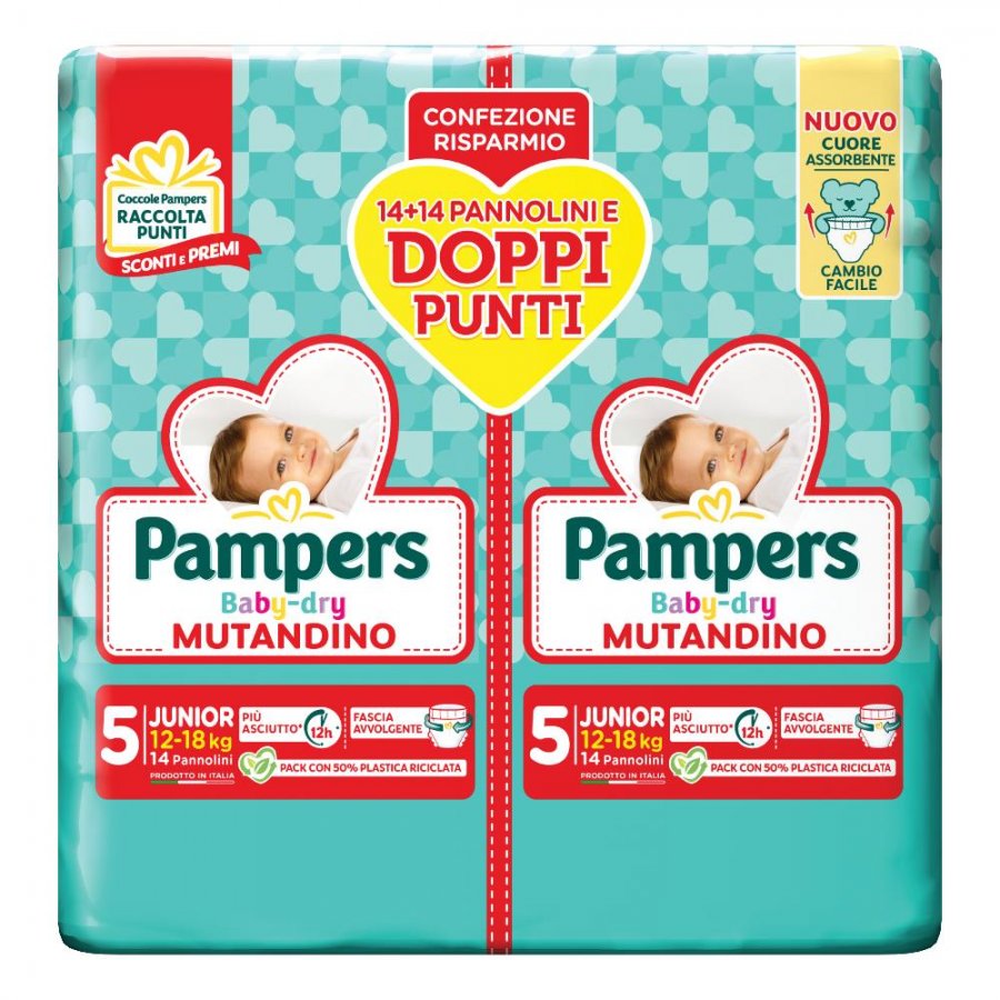 Pampers Baby Dry Mutandino 5 Junior
