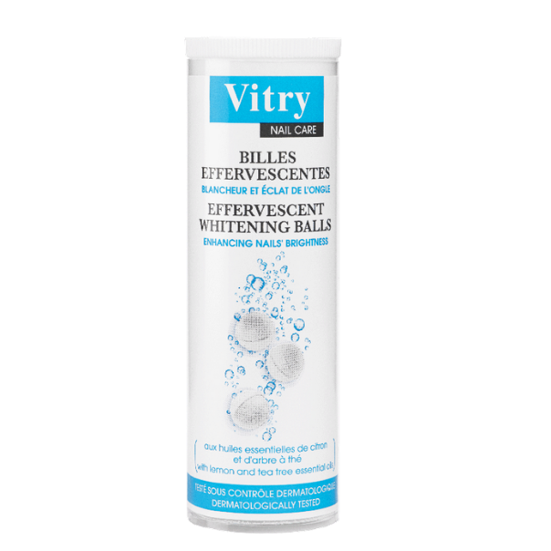 Tubetto Con 20 Sfere Effervescenti Sbiancanti Per Unghie