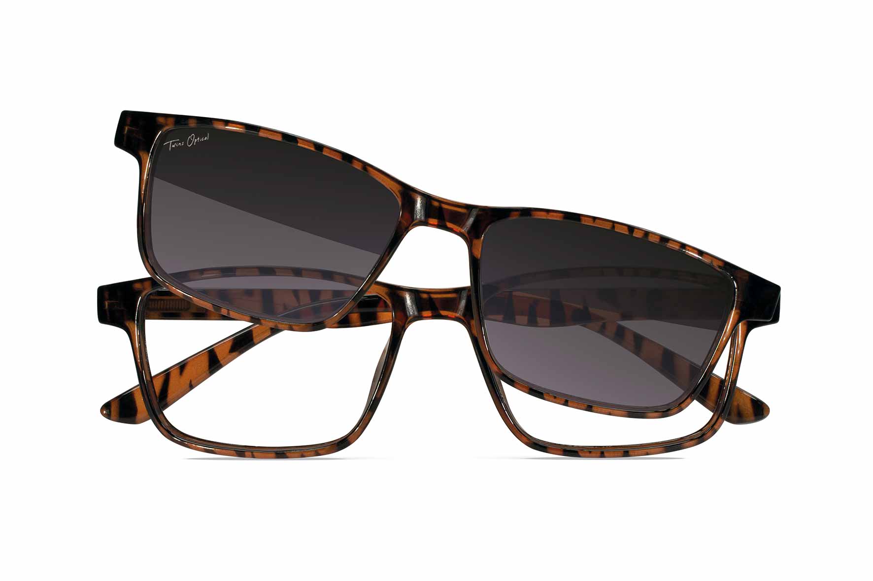 Occhiale da lettura premontato twins platinum brunello demi +3,00 diottrie 1 paio