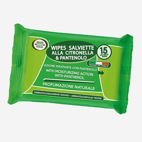 SALVIETTE ALLA CITRONELLA