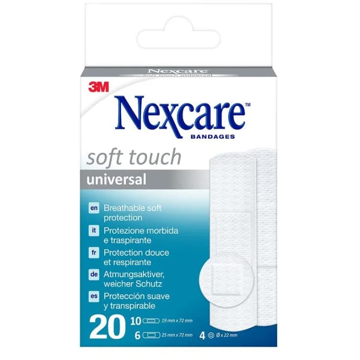NEXCARE CER SOFT TOUCH ASS20PZ