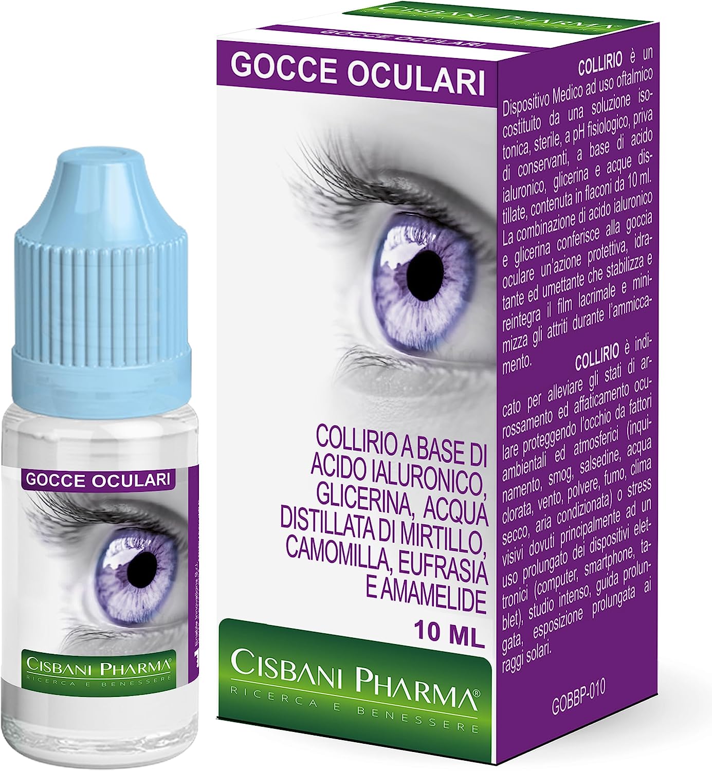 Collirio zeaxalutein cisbani pharma gocce 10 ml