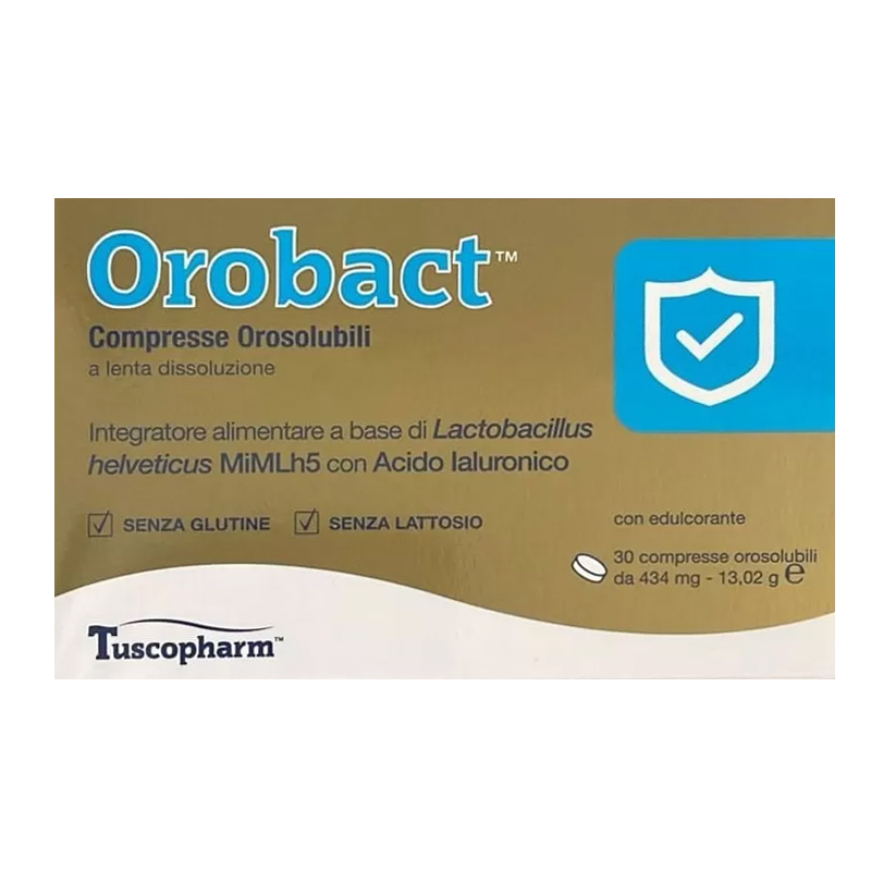 Orobact 30 compresse orosolubili