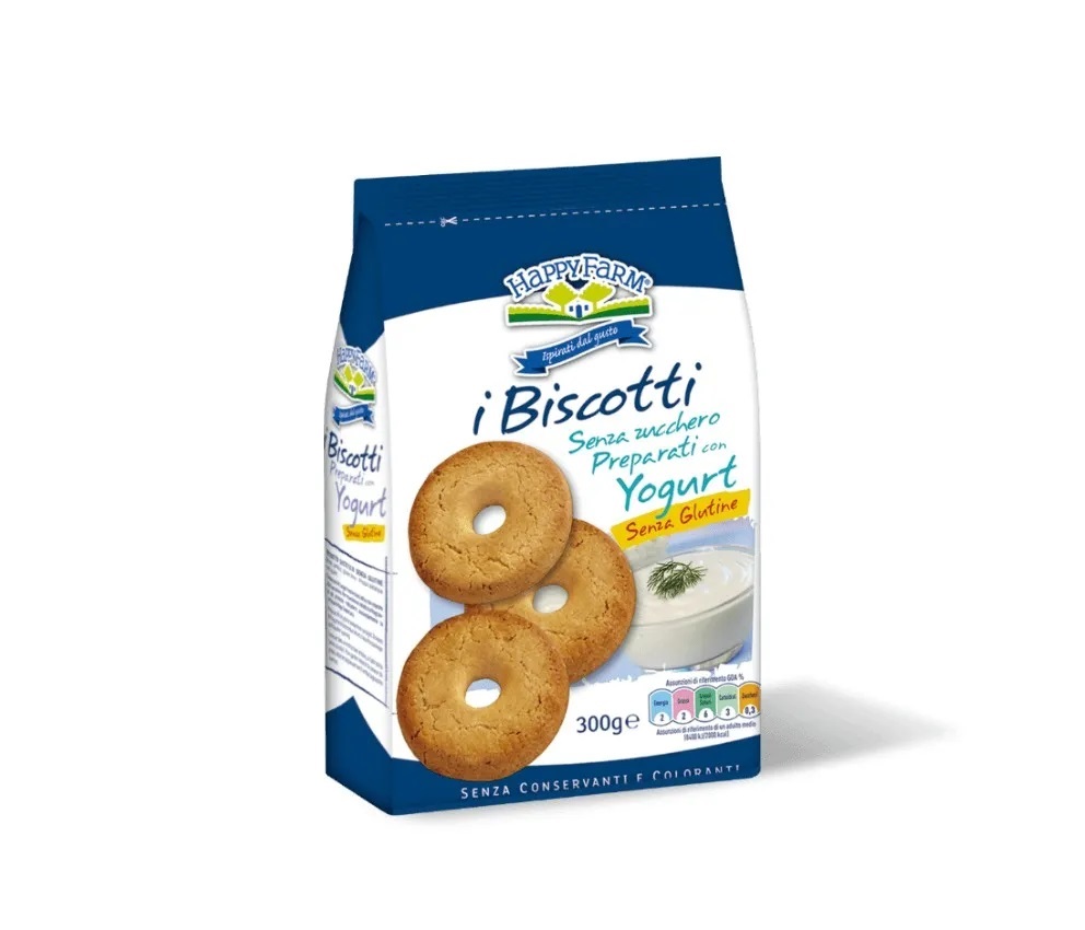 HAPPY FARM Bisc.Yog.S/Z 200g