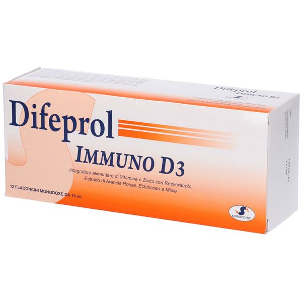 Difeprol immuno d3 15 flaconcini
