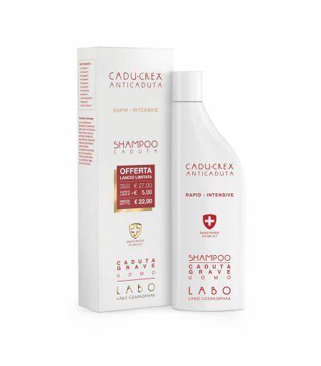 Shampoo cadu crex caduta mito caduta grave uomo 150 ml