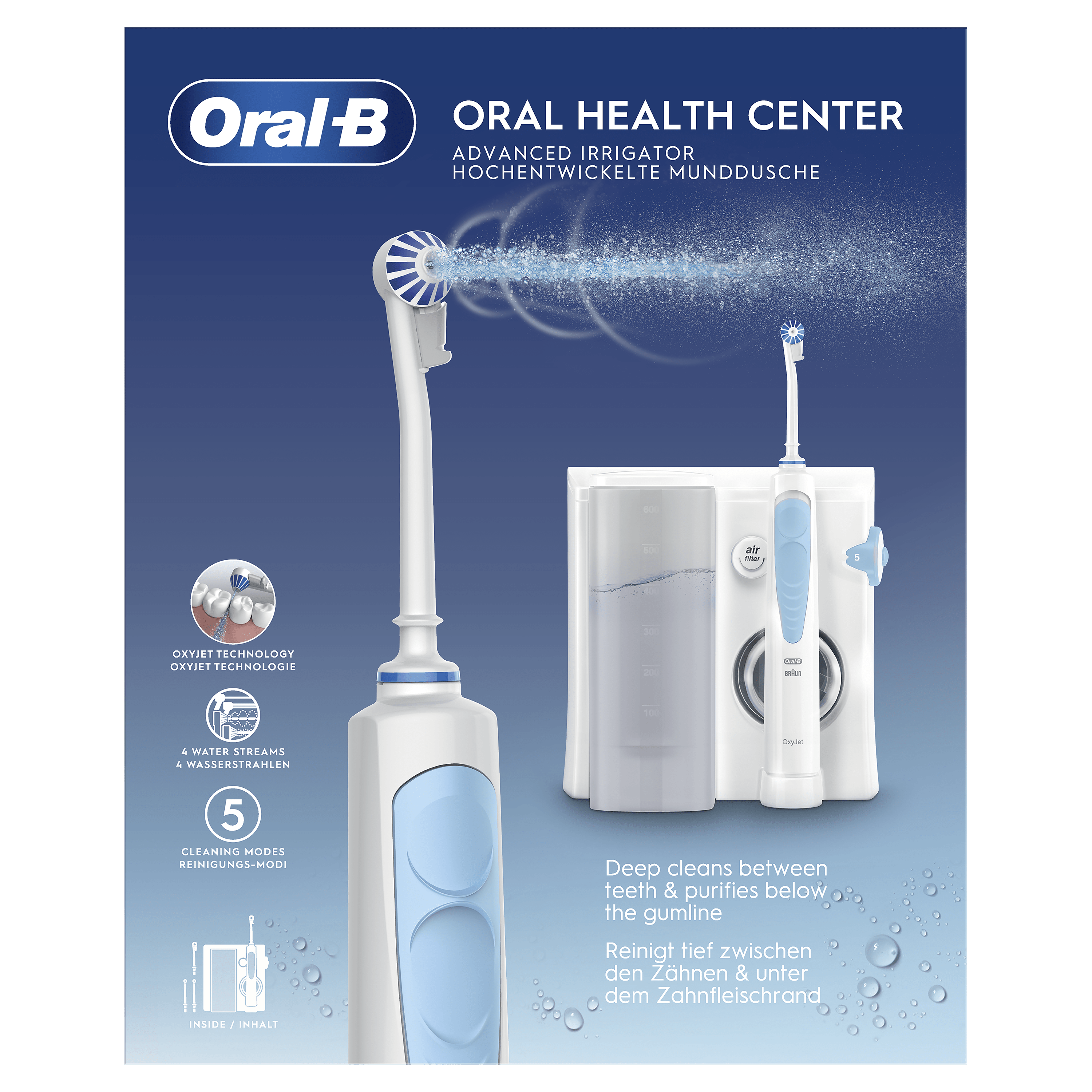ORALB POWER ORAL CENTER MD20
