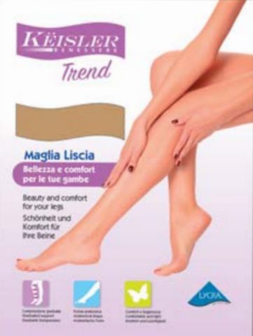 Keisler collant 70 denari maglia liscia blu 5