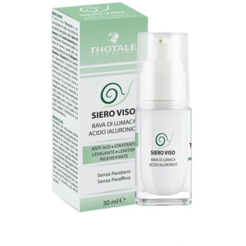 Thotale Active - Siero Viso Anti-Age Nutriente all'Acido Ialuronico, 30ml