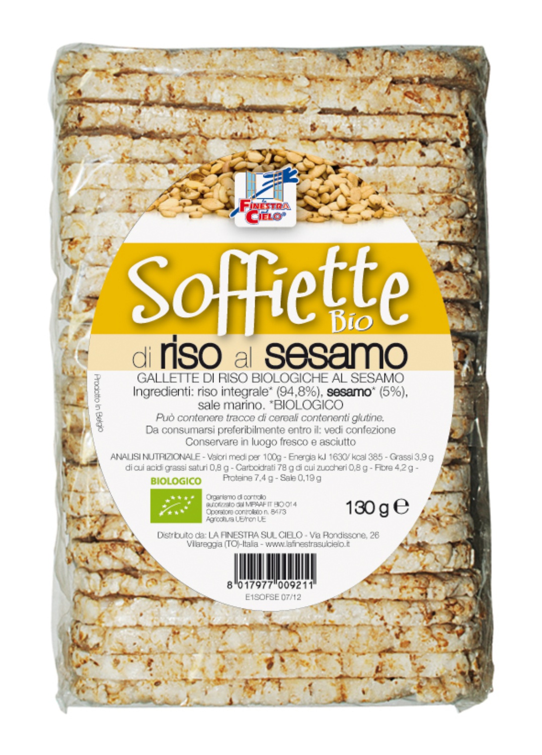 Soffiette Sesamo C/S 130G