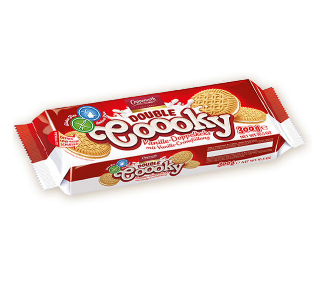 Coppenrath Coooky Gusto Vaniglia Biscotti Senza Glutine 300 g
