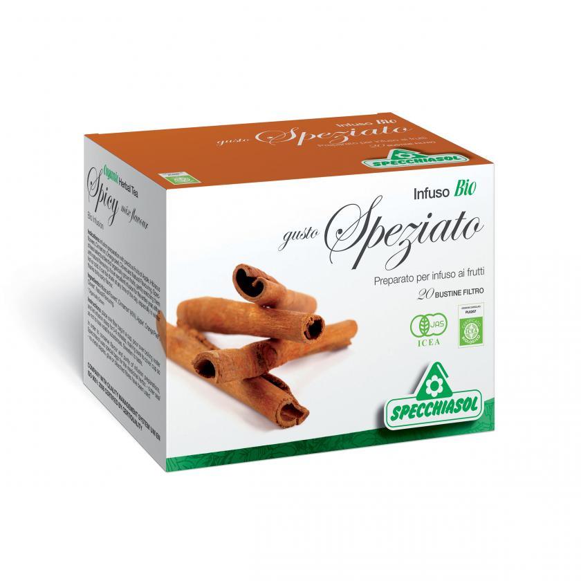Specchiasol Infuso Bio Gusto Speziato 20 Bustine
