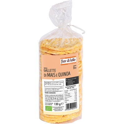 Gallette Mais E Quinoa 120G
