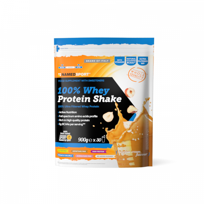 NAMEDSPORT® 100% Whey Protein Shake Hazelnut Cream