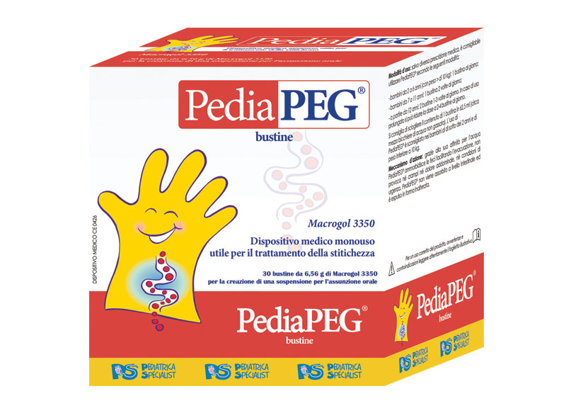 Pediapeg Integratore Per Stitichezza 30 Bustine