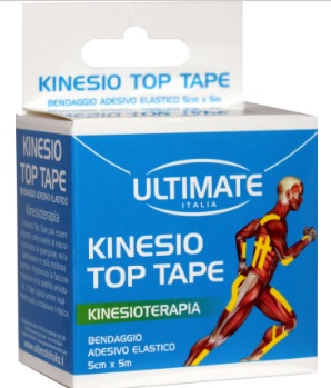 Ultimate Kinesio Top Tape Bendaggio Adesivo Elastico 5cmx5m