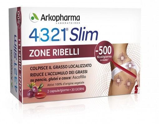 Arkopharma 4321 Expert Zone Ribelli Integratore Bruciagrassi 60 Capsule