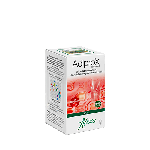 Aboca Adiprox Advanced Integratore Metabolismo dei Grassi 50 Capsule